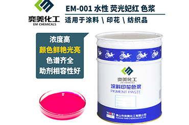 无树脂研磨色浆在各种树脂体系中应用